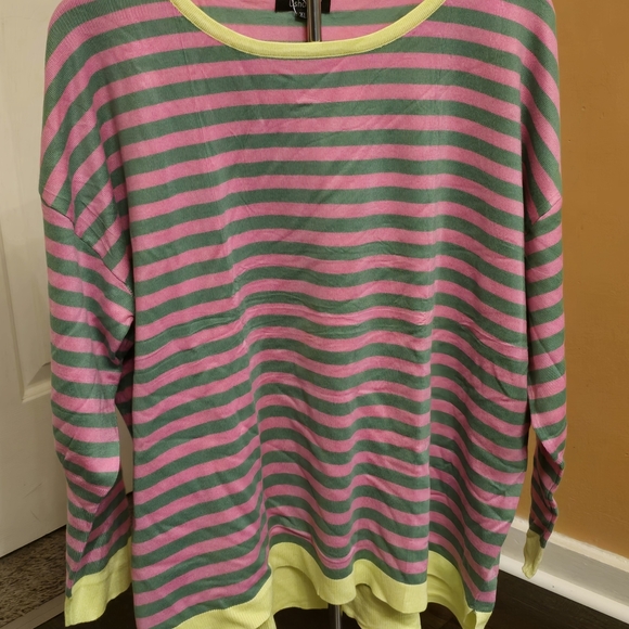 Striped Multicolor Sweatshirt - Picture 2 of 6